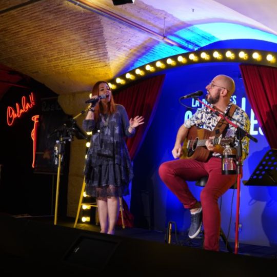 Duo live Studio R Music en prestation musicale pour un événement à Marseille